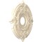 Ekena Millwork Attica PVC Medallion (Canopies up to 5 5/8"), 16"OD x 3 1/2"ID x 1"P, Universal Metallic Pearl Mist CMP16ATEPE - alternate 3